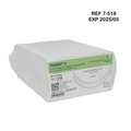 TELEFLEX 7-518 TEVDEK II Green Braided PTFE Impregnated Polyester F Nonabsorbable Surgical Suture EXP 2025 05