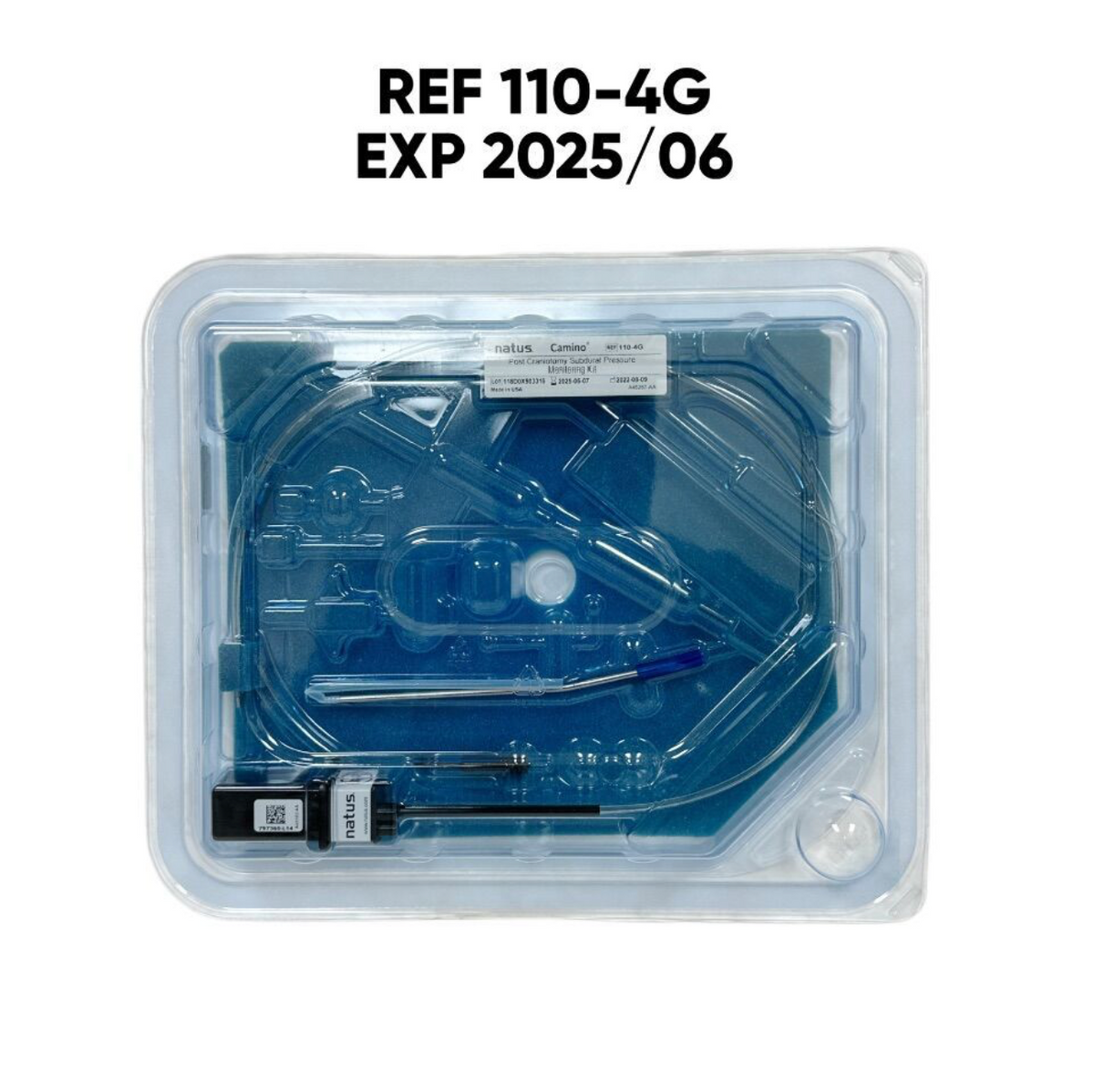 NATUS MEDICAL 110-4G POST CRANIOTOMY SUBDURAL PRESSURE MONITORING KIT EXP 2025 06