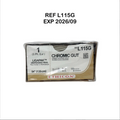 ETHICON L115G CHROMIC GUT undyed absorbable suture 1 LIGAPAKT DISPENSING REEL EXP 2026 09