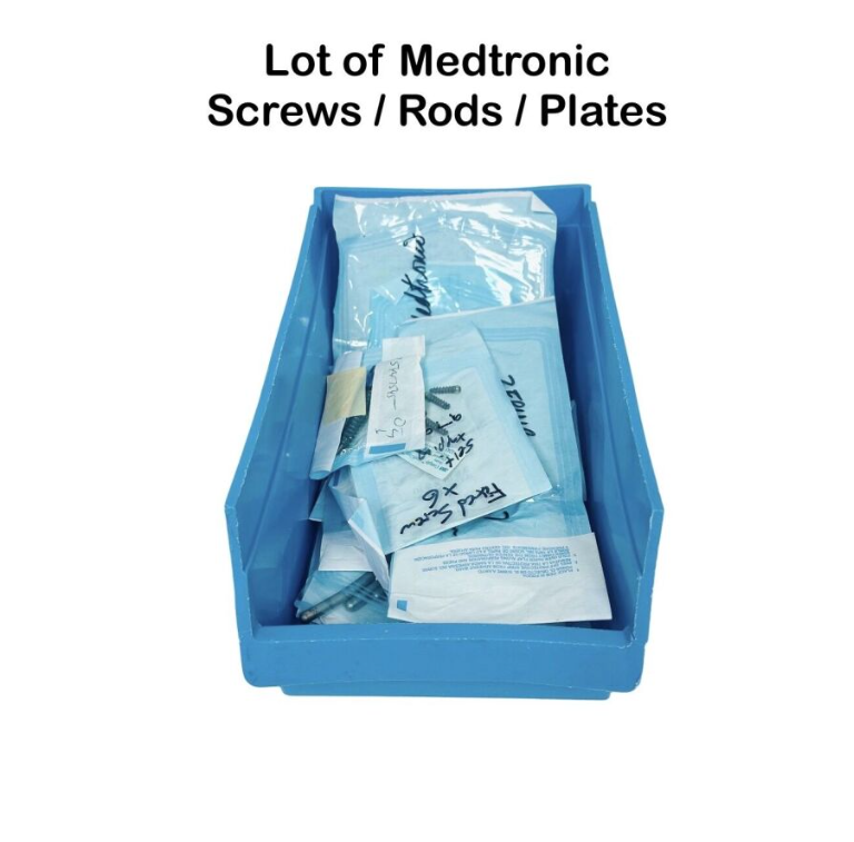 MEDTRONIC ORTHOPEDIC LOT of Screws / Rods / Plates AS IS