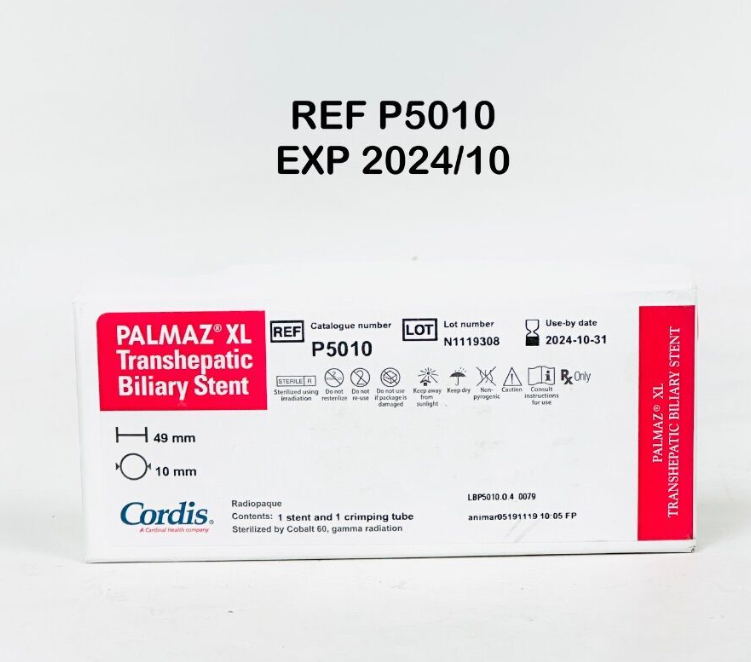 CORDIS P5010 PALMAZ XL Transhepatic Biliary Stent L  49 mm 10 mm EXP 2024 10