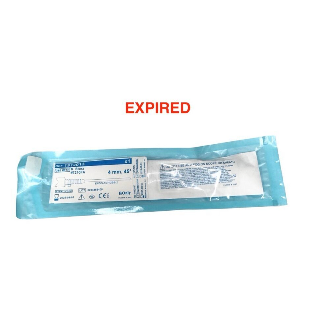MEDTRONIC / XOMED 1912013 ENDO-SCRUB 2 Endoscope Cleaning Brush 4mm 45 Sterile  Exp 2025 08