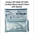 STRYKER 5820-107-530C Carbide Match Head 3.0mm EXP 2022 01