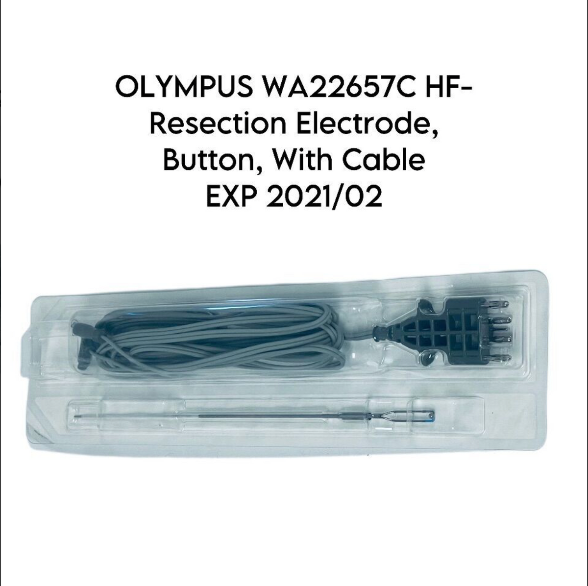 OLYMPUS WA22657C HF- Resection Electrode Button With Cable EXP 2021 02