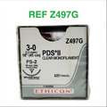 ETHICON Z497G PDS II CLEAR MONOFILAMENT 3-0 (2.0 metric) 18'' PS-2 (12/BOX) EXP 2027 01