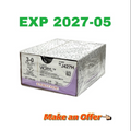 ETHICON J427H Coated VICRYL Polyglactin 910 undYed braided absorbable suture EXP 2027 05