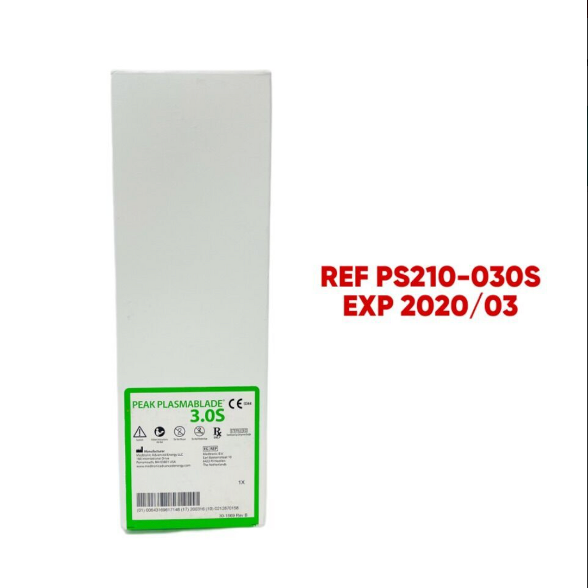 MEDTRONIC PS210-030S PEAK PLASMABLADE 3.0S EXP 2020 03