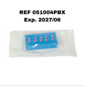 ASPEN SURGICAL 051004PBX Sterion Suture Aid Booties Pink 5 Pairs/Tray EXP 2027 06