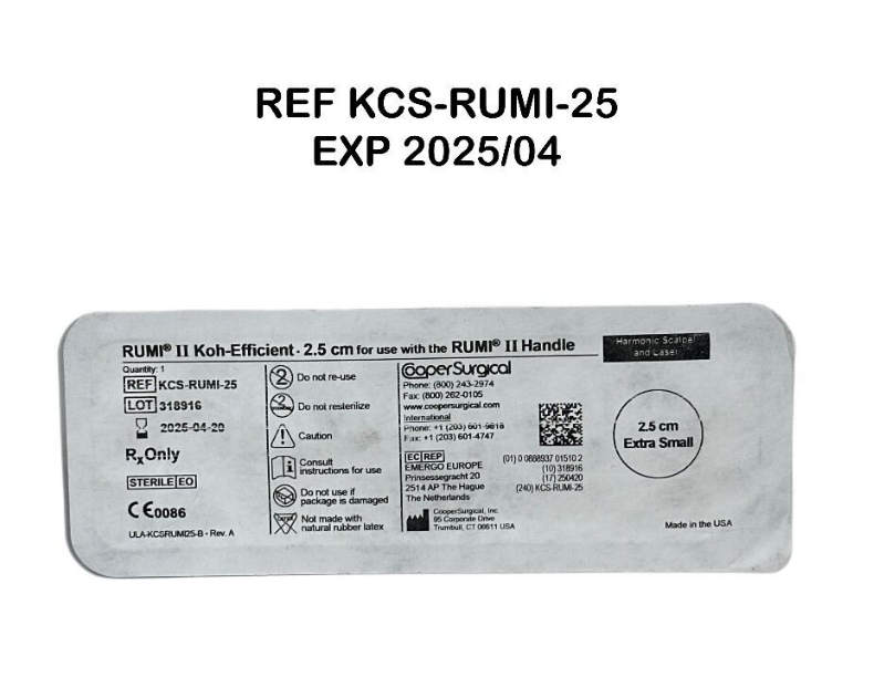 COOPER SURGICAL KCS-RUMI-25 RUMI II Koh-Efficient - 2.5 cm EXP 2025 04