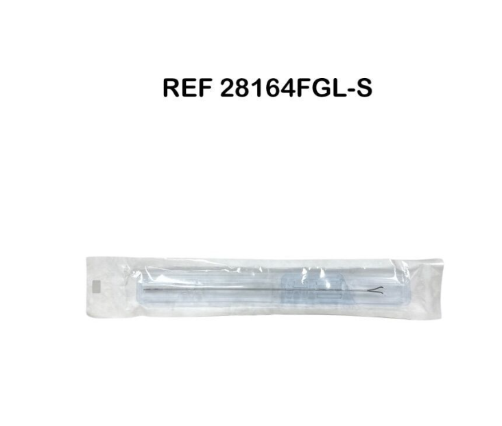 KARL STORZ 28164FGL-S Bipolar Forceps Insert Vertical Closing 45° Angled Jaws For 28164BDL TAKE-APART Bipolar Forceps EXP 2025 08