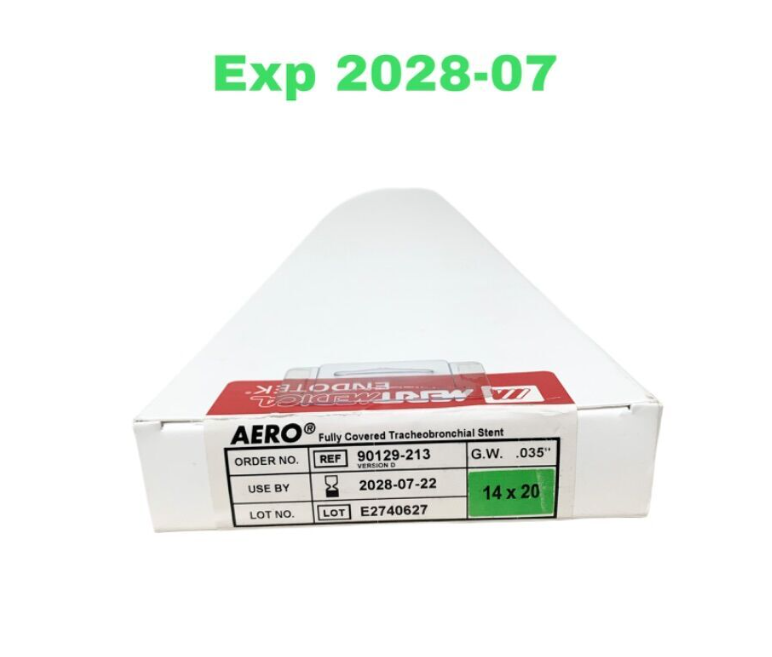 MERIT MEDICAL 90129-213 AERO Fully Covered Tracheobronchial Stent 14 x 20 Exp.2028 07