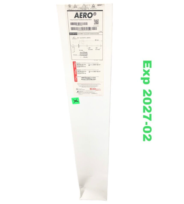 MERIT MEDICAL 90129-214 AERO Fully Covered Tracheobronchial Stent 14 x 30 mm Exp.2027 02