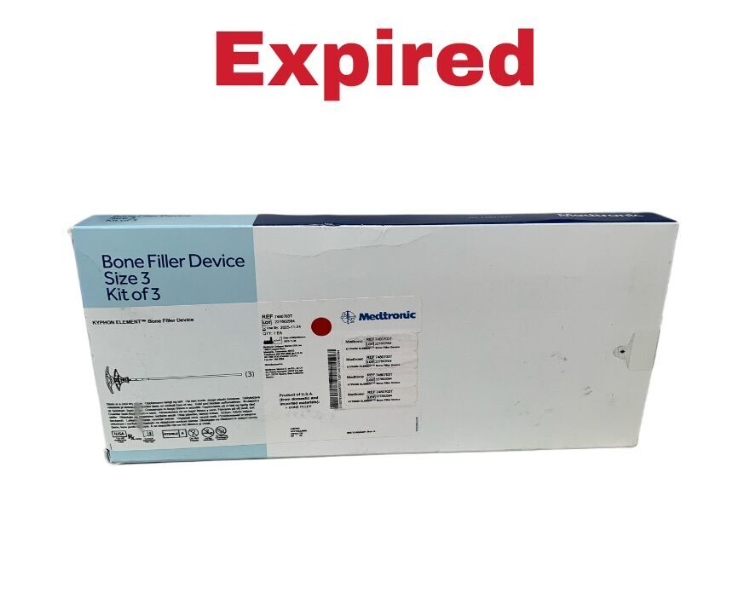 MEDTRONIC 7480703T Kyphon Element Bone Filler Device Size 3  Kit of 3 Exp.2025 11