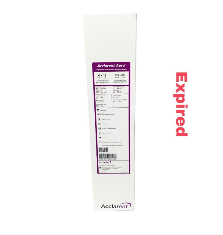 ACCLARENT EU061655Z Aera Eustachian Tube Balloon Dilation System 6 x 16 EU-55 Exp.2025 06
