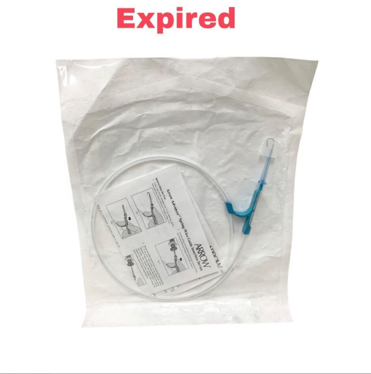 ARROW AW-04435 Marked Spring-Wire Guide with Arrow Advancer .035