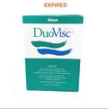 ALCON VR628A DUOVISC VISCOELASTIC SYSTEM OPHTHALMIC VISCOSURGICAL DEVICE 0.5ML + 0.55ML EXP 2025 10