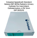 COLOPLAST 28706 Speedicath Standard Nelaton Pediatric Urinary Catheter For Intermittent Catheterization 6 FR 2mm EXP 2022 10 30/BOX
