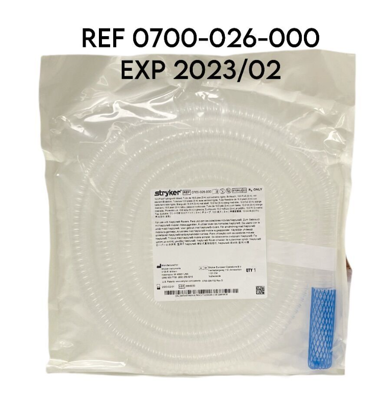 STRYKER 0700-026-000 10.0 Foot Tubing with Wand,EXP 2023 02