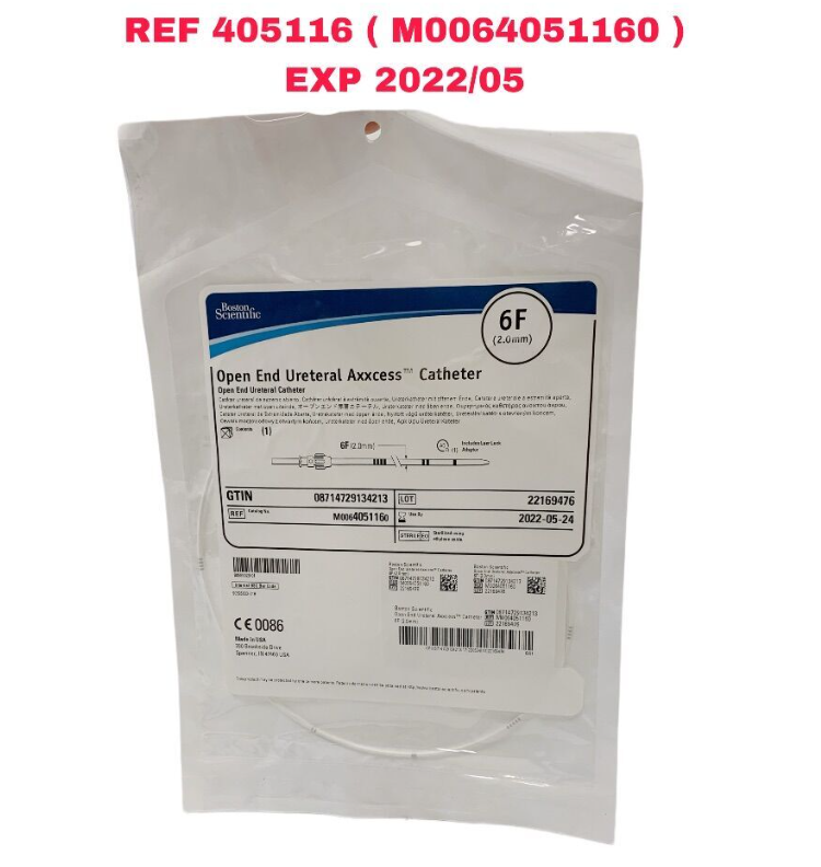 BOSTON SCIENTIFIC M0064051160 Open End Ureteral Axxcess Catheter EXP 2022 05