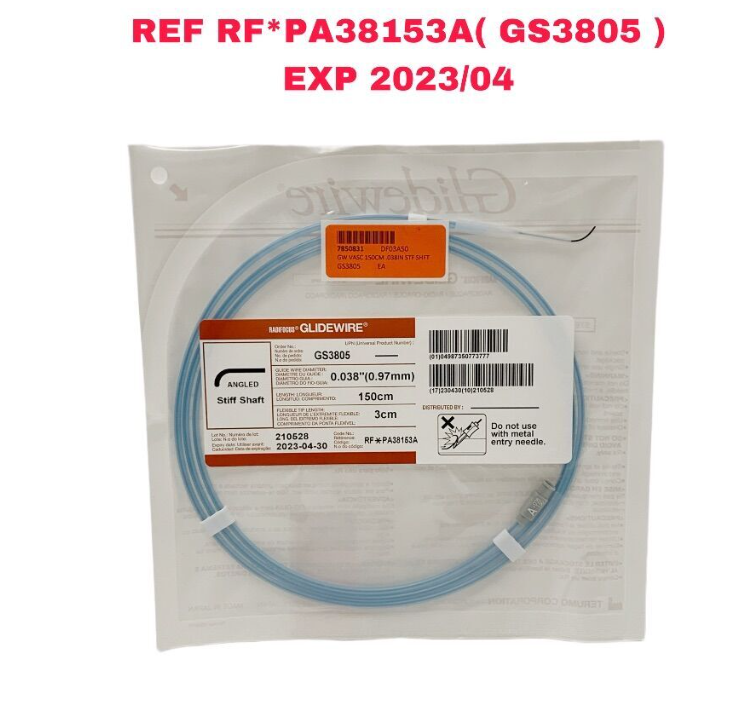 TERUMO GS3805 RADIOFOCUS GLIDEWIRE EXP 2023 04