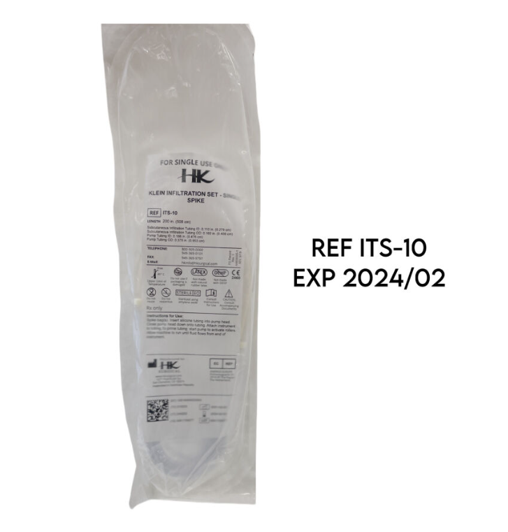 HK SURGICAL ITS-10 KLEIN FILTRATION SET  SINGLE SPIKE EXP 2024 04