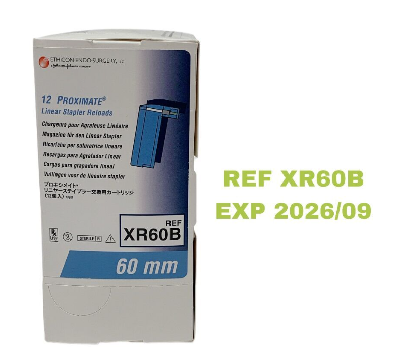 ETHICON ENDO-SURGERY XR60B 12 PROXIMATE Linear Stapler Reloads EXP 2026 09