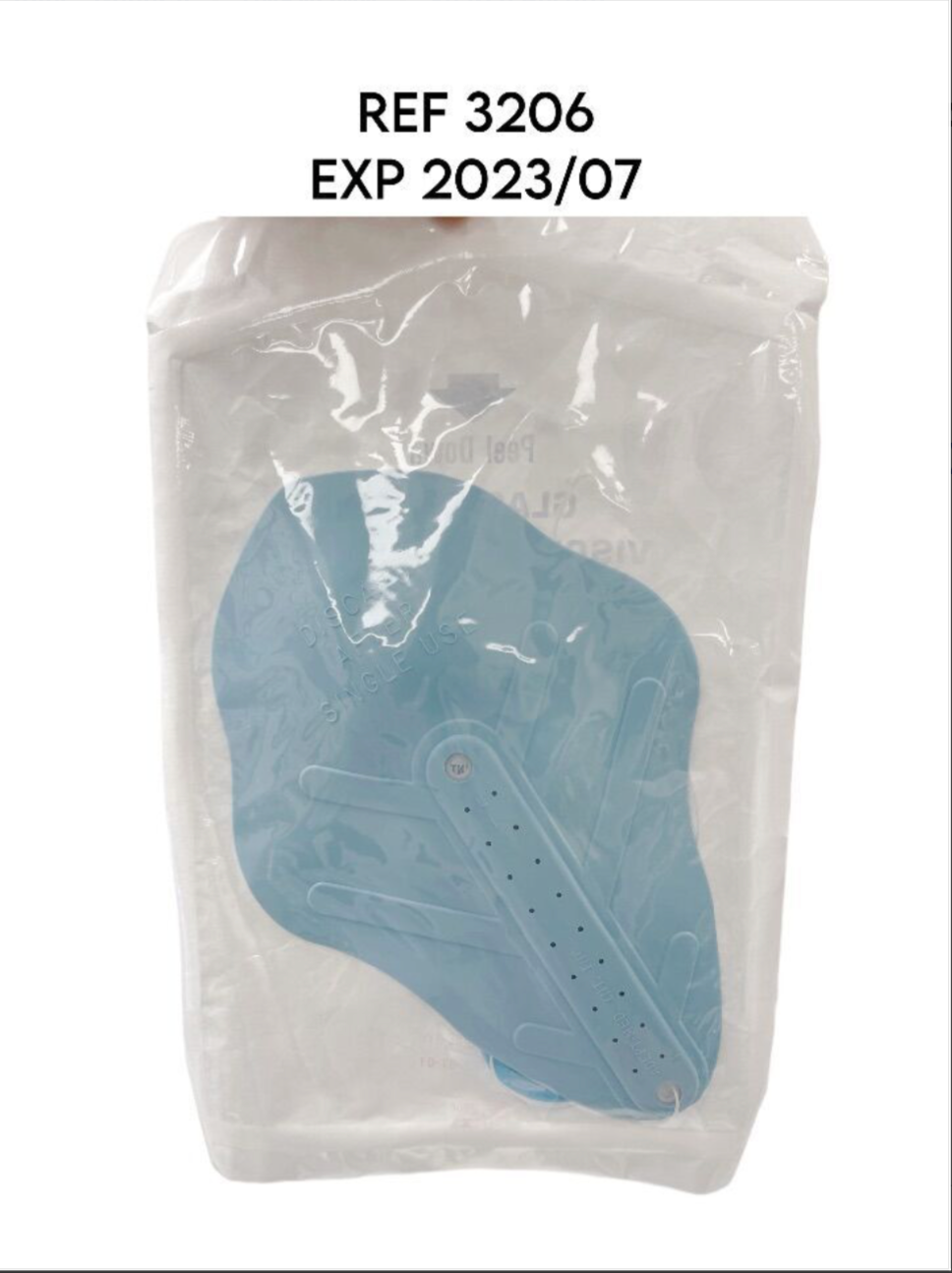 GLASSMAN 3206 VISCERA RETAINER FISH RADIOPAQUE INNER STRIP EXP 2023 07