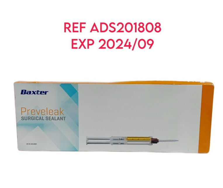 BAXTER ADS201808 Preveleak SURGICAL SEALANT EXP 2024 09