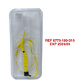 STRYKER 6770-180-010 Disposable Spetzler Malis Dual Irrigating Bipolar Forceps Non-Stick 18 cm x 1.0 mm EXP 2024 03
