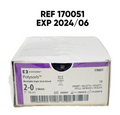 COVIDIEN 170051 Polysorb Absorbable Single Stitch Reload 2-0 3 Metric ES-9 TAPER EXP 2024 06