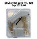 STRYKER 0210-114-100 InterPulse Handpiece Set with Coaxial High Flow Tip and Suction Tube EXP. 2025 01