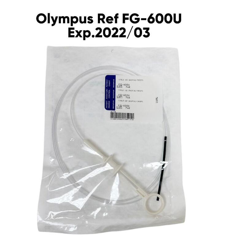 OLYMPUS FG-600U SINGLE USE GRASPING FORCEPS TRIPOD TYPE 20mm X 2.65mm EXP.2022 03