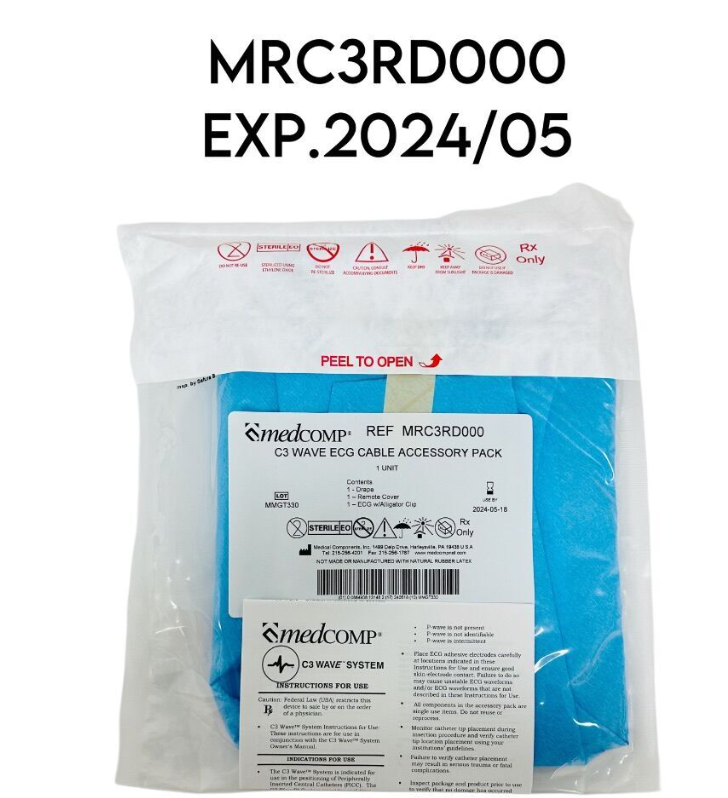 MEDCOMP MRC3RD000 C3 WAVE ECG CABLE ACCESSORY PACK ЕXР.2024 05