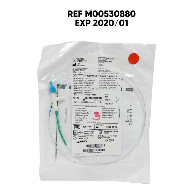 BOSTON SCIENTIFIC MO0530880 Contour ERCP Cannula 5 fr 1.7mm and 5-4-3 TIP EXP 2020 01
