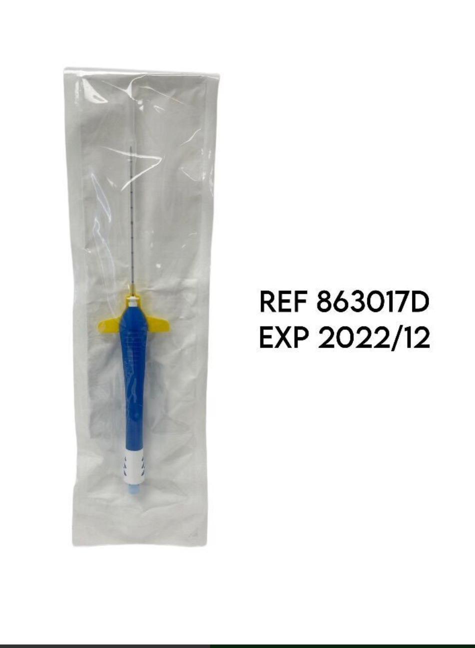 BARD 863017D ULTRA CLIP PUCER Breast Tissue Marker Ultrasound Enhanced Ribbon EXP 2022 12
