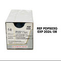 ETHICON PDP503G PDS Plus Antibacterial SUTURE 5-0 P-2 REVERSE CUTTING EXP 2024 08