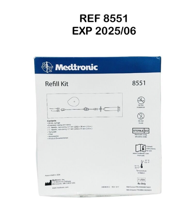 MEDTRONIC 8551 Refill Kit EXP 2025 06