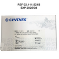 SYNTHES 02.111.521S 2.4MM VA-LCP 2-COL DSTL RAD PL NRW 6H HD/2H SHAFT/LT-STER EXP 2025 08