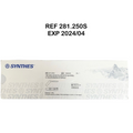 SYNTHES 281.250S 140 DEG DHS PLATE-STD BARREL 5 HOLES/94MM STERILE EXP 2024 04