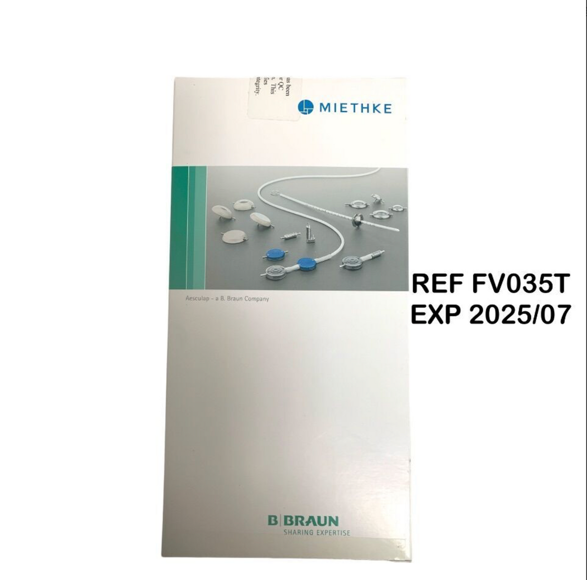 B BRAUN FV035T pediatric prechamber / flushing reservoir EXP 2025 07