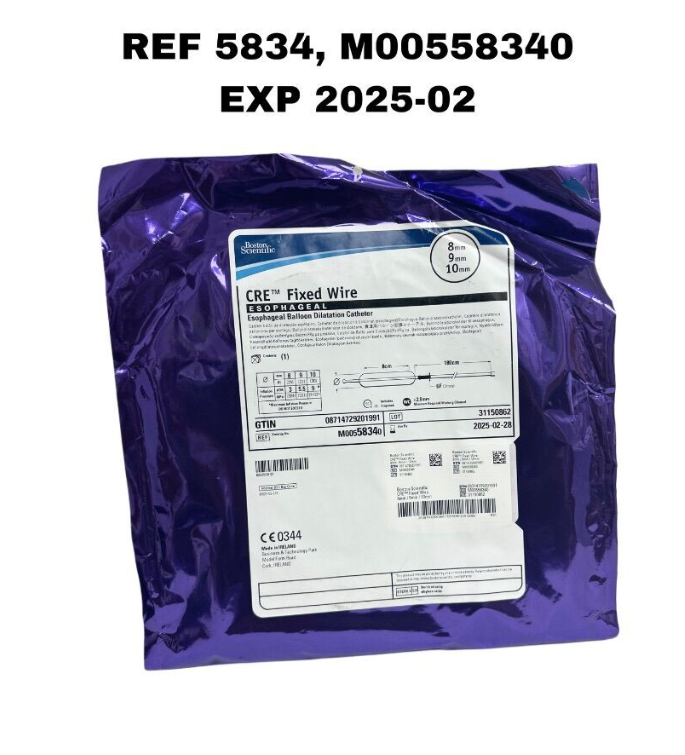 BOSTON SCIENTIFIC 5834 (M00558340) CRE Fixed Wire 8mm / 9mm / 10mm EXP 202 -02