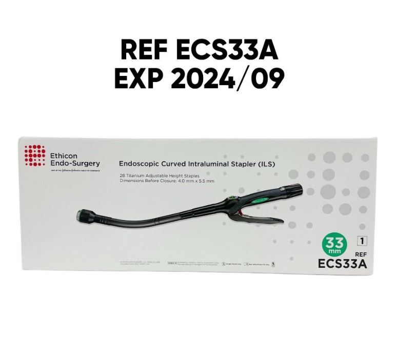 ETHICON ENDO-SURGERY ECS33A Endoscopic Curved Intraluminal Stapler (ILS)  33mm EXP 2024 09