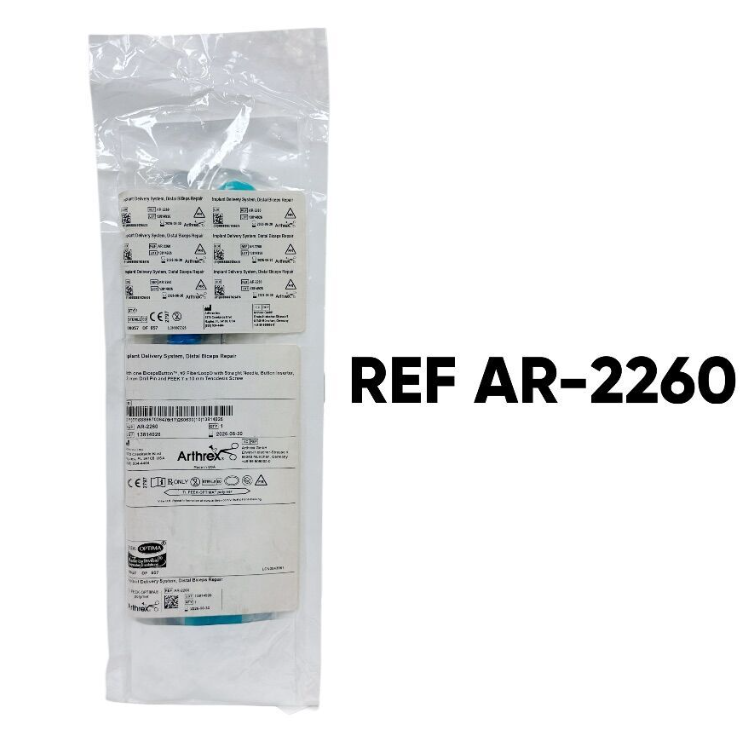 ARTHREX AR-2260 Implant Delivery System Distal Biceps Repair EXP 2026 06