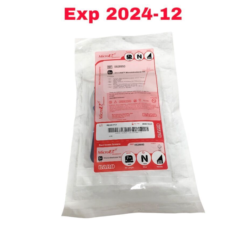 BARD 0928950 5F MicroEZ Microintroducer Kit EXPIRED 2024