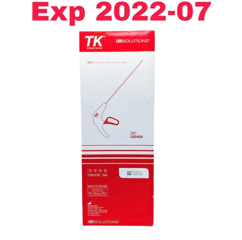 LSI SOLUTIONS 030404 TK Ti-Knot Device 5mm Diameter 31cm Shaft Exp.2022 07