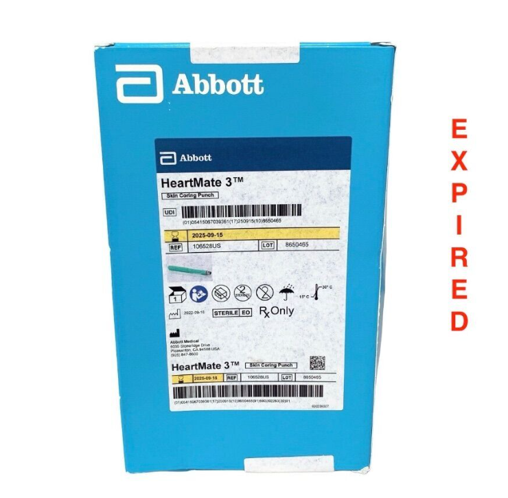 ABBOTT 106528US HeartMate 3 Skin Coring Punch  Sterile Exp.2025 09