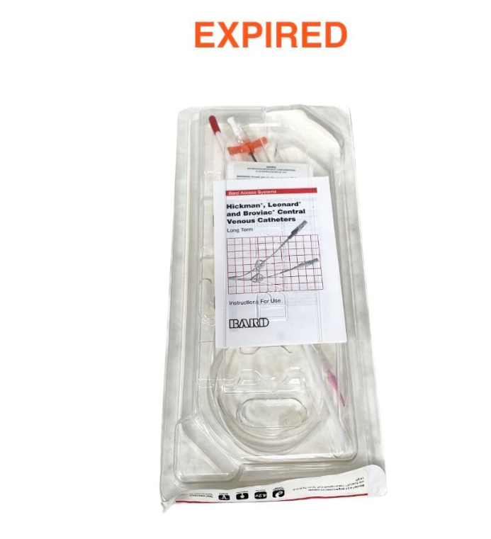 BARD 0600520 Broviac 4.2 F Single Lumen CV Catheter EXP.2025 09