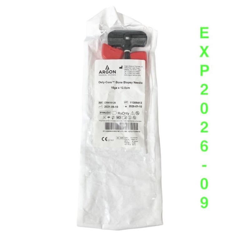 ARGON OBN16125 Osty-Core  Bone Biopsy Needle 16ga x 12.5cm EXP.2026 09