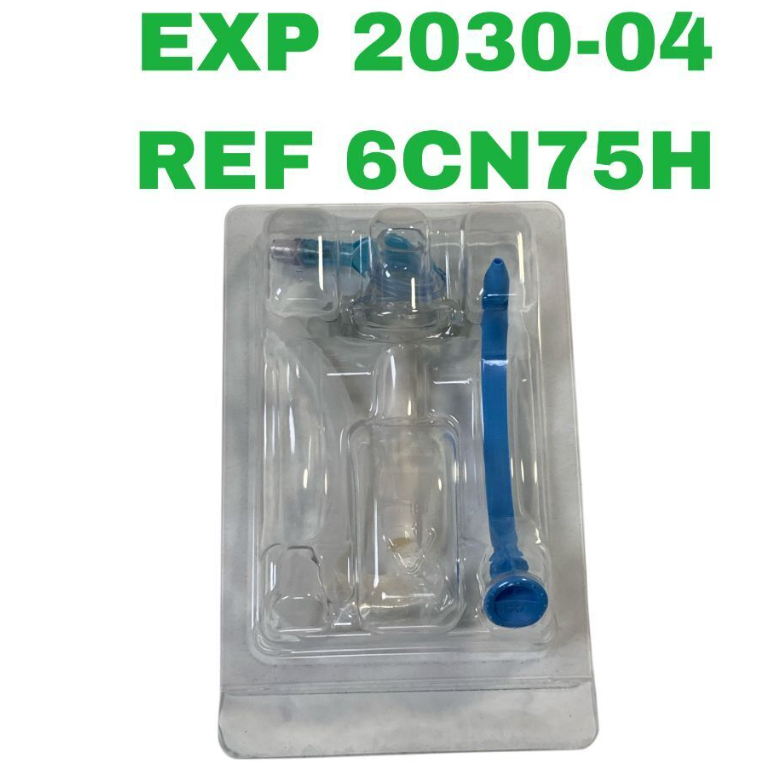 COVIDIEN 6CN75H Shiley Adult Flexible Tracheostomy Tube with TaperGuard Cuff 7.5mm I.D. EXP.2030 04