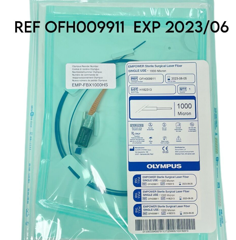 OLYMPUS OFH009911 EMPOWER Sterile Surgical Laser Fiber SINGLE USE  1000 Micron EXP 2023 06